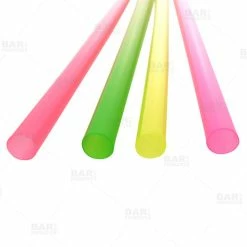 Buy ⭐ BarMan BarConic® 8" Straws - Assorted Neon 😍 -barproducts Shop 8in neon straws 250ct 3 700x700