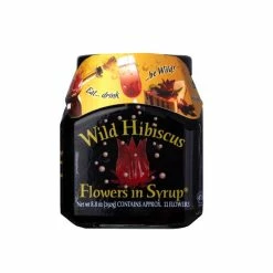 Best Pirce 🌟 BarMan Wild Whole Hibiscus Flowers In Syrup ✔️