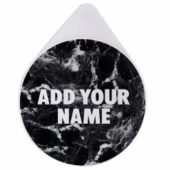 Best deal ???? BarMan ADD YOUR NAME - Custom Glass Rimmer Lid - Black Marble ⭐