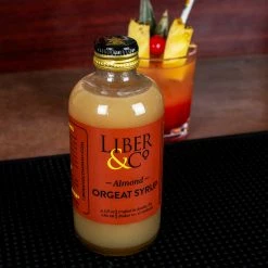 Discount ???? BarMan Liber & Co. Almond Orgeat Syrup ???? -barproducts Shop almond orgeat syrup scene3 700x700