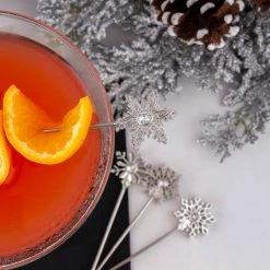 Best Pirce ???? BarMan Snowflakes Cocktail Picks - Set Of 4 ✨ 7 Best Pirce ???? BarMan Snowflakes Cocktail Picks - Set Of 4 ✨ -barproducts Shop barconic snowflake cocktail pick scene3 700x700