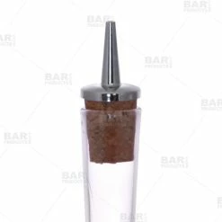 Flash Sale ⌛ BarMan BarConic® Bitters Bottle - Feather Etched Glass - 3oz ???? -barproducts Shop bitter cork pourer for bitter bottle 1 1 700x700
