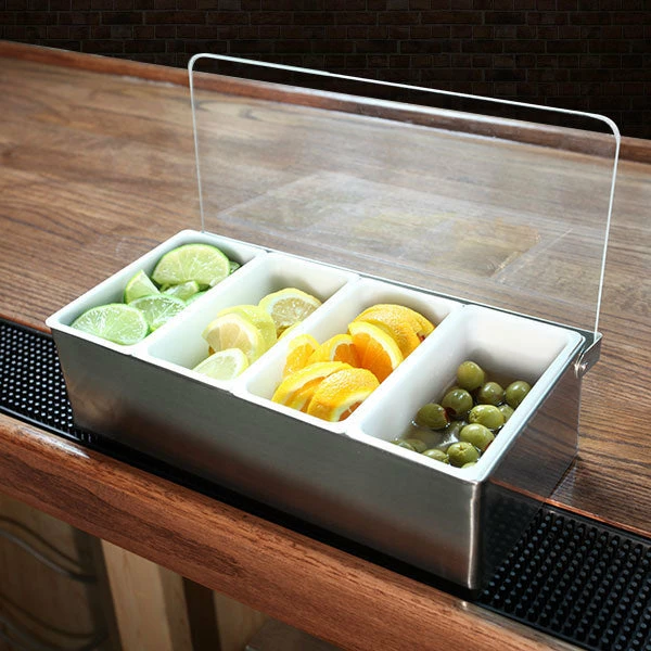 Best deal ⌛ BarMan Condiment Holder / Fruit Tray - Stainless Steel - Size Options ✔️ 3 Best deal ⌛ BarMan Condiment Holder / Fruit Tray - Stainless Steel - Size Options ✔️ - Image 3