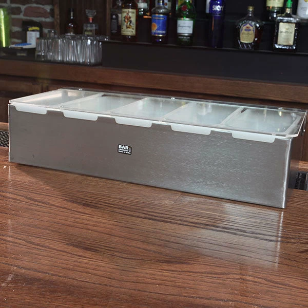 Best deal ⌛ BarMan Condiment Holder / Fruit Tray - Stainless Steel - Size Options ✔️ 4 Best deal ⌛ BarMan Condiment Holder / Fruit Tray - Stainless Steel - Size Options ✔️ - Image 4