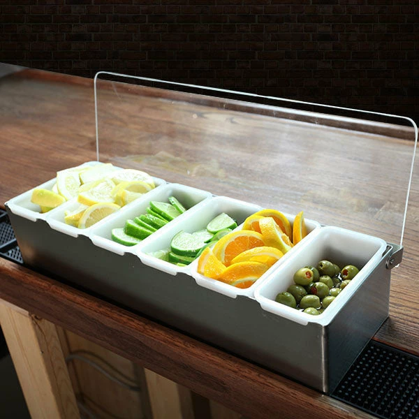 Best deal ⌛ BarMan Condiment Holder / Fruit Tray - Stainless Steel - Size Options ✔️ 2 Best deal ⌛ BarMan Condiment Holder / Fruit Tray - Stainless Steel - Size Options ✔️ - Image 2