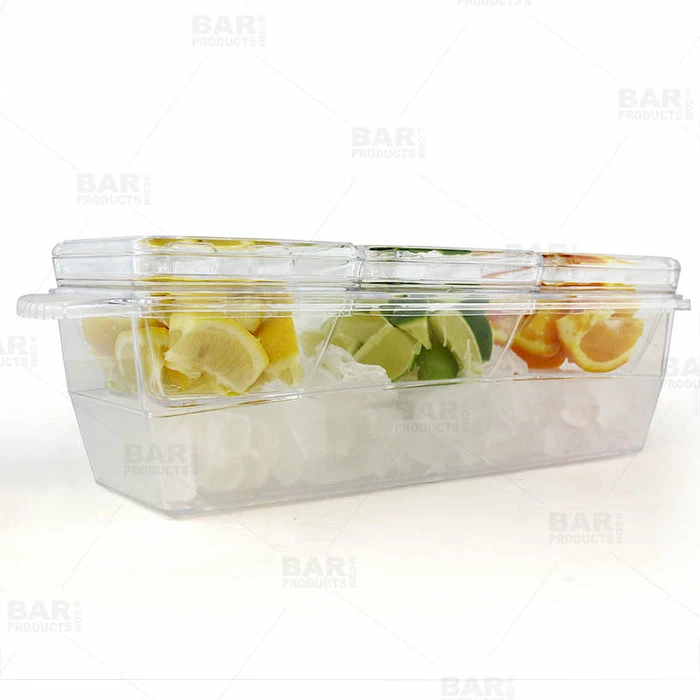 Coupon ⭐ BarMan Plastic Condiment And Garnish Caddy - 3 Inserts W/ Lids ???? 5 Coupon ⭐ BarMan Plastic Condiment And Garnish Caddy - 3 Inserts W/ Lids ???? - Image 5