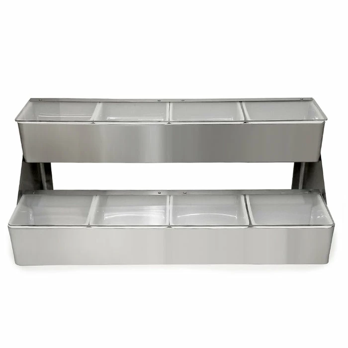 Cheapest 👏 BarMan BarConic® Stainless Steel Double Decker Condiment Holder 🤩 1 Cheapest 👏 BarMan BarConic® Stainless Steel Double Decker Condiment Holder 🤩