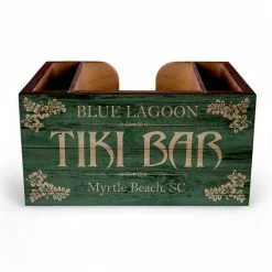 Buy 🤩 BarMan Customizable Wooden Bar Caddy - Tiki Bar 💯