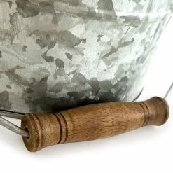 Promo ???? BarMan Galvanized Table Caddy - Round ???? 9 Promo ???? BarMan Galvanized Table Caddy - Round ???? -barproducts Shop galvanized utensil holder bpc800 4 700x700