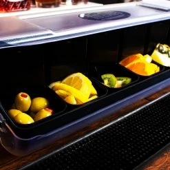 Cheap 👏 BarMan First In, First Out Garnish Station™ Bar Condiment Holder 👏 5 Cheap 👏 BarMan First In, First Out Garnish Station™ Bar Condiment Holder 👏 -barproducts Shop garnish station scene2 700x700