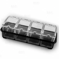 Deals ???? BarMan Small Garnish Caddy - 5 Piece - Removable Containers ???? -barproducts Shop garnish center small with 5 containers 800 bpc 700x700