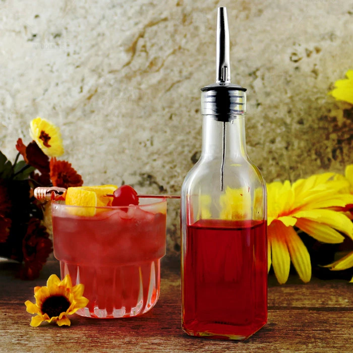 Deals ⌛ BarMan BarConic® Antique Glass Bottle - Oil - Vinegar - Mixer - 6oz ❤️ - Image 6