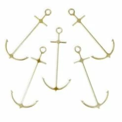 Top 10 🔥 BarMan Anchor Cocktail Picks - Gold Plated - Set Of 6 💯