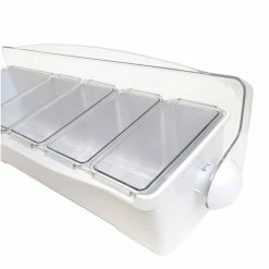 Coupon ???? BarMan Condiment Holder (4) 1-Quart (1) 2-Quart Fruit Trays - White ???? 12 Coupon ???? BarMan Condiment Holder (4) 1-Quart (1) 2-Quart Fruit Trays - White ???? -barproducts Shop holder white3 700x700