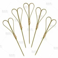 Best Sale 🎁 BarMan BarConic® Heart Bamboo Cocktail Picks (Pack Of 100) 🥰