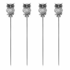 Best Sale 🛒 BarMan BarConic® Owl Cocktail Picks - 4 Pack 🌟