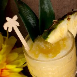 Budget ✔️ BarMan BarConic® Bamboo Palm Tree Swizzle Sticks - 100 Pack 👏 -barproducts Shop palm tree bamboo wood drink stirrers 3 700x700