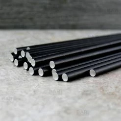 Deals ???? BarMan BarConic® "Eco-Friendly" Paper Straws - 7 3/4" Solid Black - Packs Of 100 ???? 9 Deals ???? BarMan BarConic® "Eco-Friendly" Paper Straws - 7 3/4" Solid Black - Packs Of 100 ???? -barproducts Shop paper straws black bpc 3 700x700