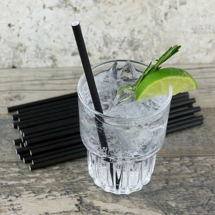 Deals ???? BarMan BarConic® "Eco-Friendly" Paper Straws - 7 3/4" Solid Black - Packs Of 100 ???? 2 Deals ???? BarMan BarConic® "Eco-Friendly" Paper Straws - 7 3/4" Solid Black - Packs Of 100 ???? - Image 2