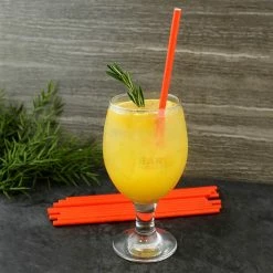 Promo ???? BarMan BarConic® "Eco-Friendly" Paper Straws - 7 3/4" Orange - Packs Of 100 ???? -barproducts Shop paper straws orange bpc 5 700x700