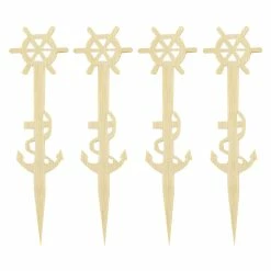 Best deal 🎉 BarMan BarConic® Bamboo Sailor Cocktail Picks - 100 Pack 🎉