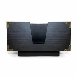 Best Pirce ✨ BarMan BarConic® Wooden Napkin Bar Caddy - 2 Pocket - Black ⌛