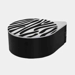 Promo ???? BarMan Glass Rimmer Lid - Zebra Pattern ???? 10 Promo ???? BarMan Glass Rimmer Lid - Zebra Pattern ???? -barproducts Shop zebra black 700x700