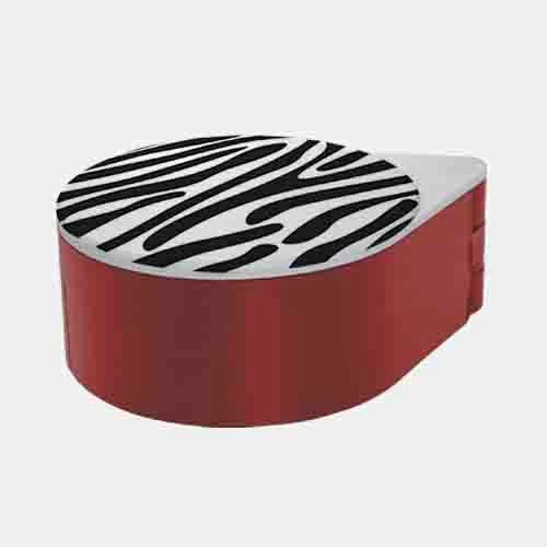 Promo ???? BarMan Glass Rimmer Lid - Zebra Pattern ???? 2 Promo ???? BarMan Glass Rimmer Lid - Zebra Pattern ???? - Image 2